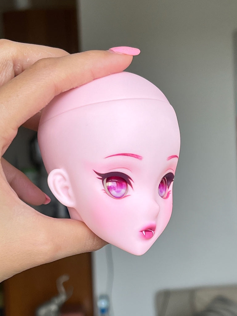 Vinyl Head for Flex Body - Hand Painted
