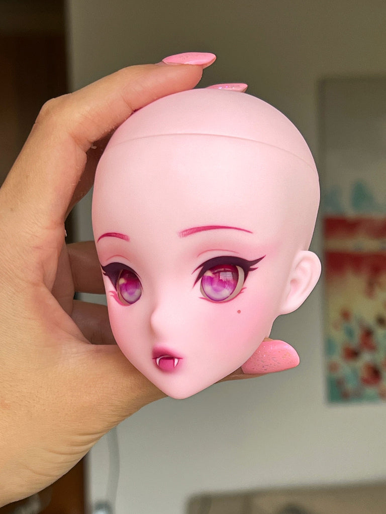 Vinyl Head for Flex Body - Hand Painted